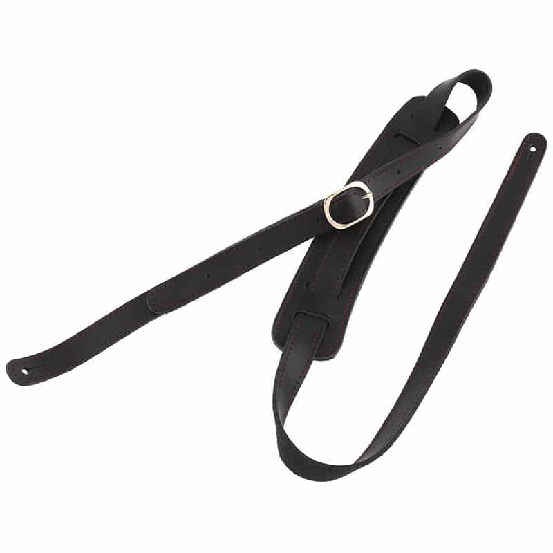 sangle de guitare réglable en cuir véritable, 120-145cm