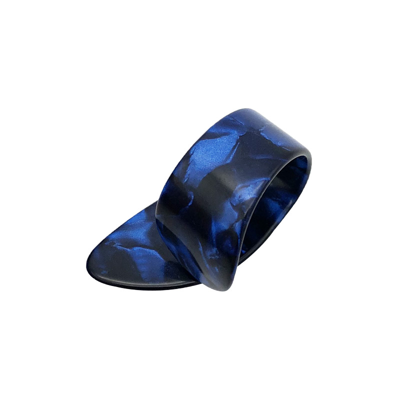 Médiator Pouce pour Guitares acoustique, électrique ou basses - épaisseur 1.2mm - bleu foncé