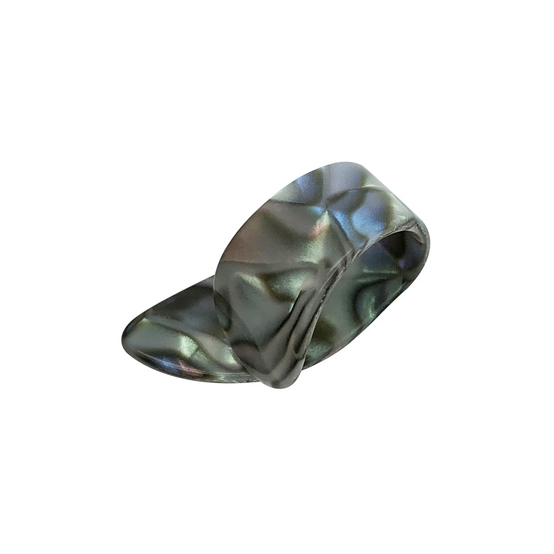 Médiator Pouce pour Guitares acoustique, électrique ou basses - épaisseur 1.2mm - coquillage