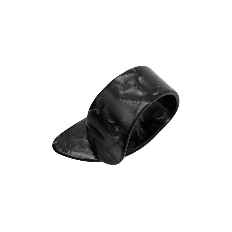 Médiator Pouce pour Guitares acoustique, électrique ou basses - épaisseur 1.2mm - noir