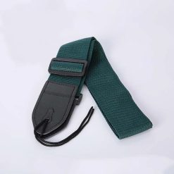Sangle en tissu unie de couleur vert
