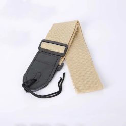 Sangle en tissu unie de couleur beige