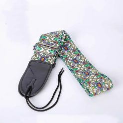 Sangle en tissu avec un motif floral subtile