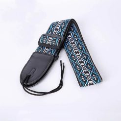 Sangle en tissu avec un motif psychédélique bleu espace