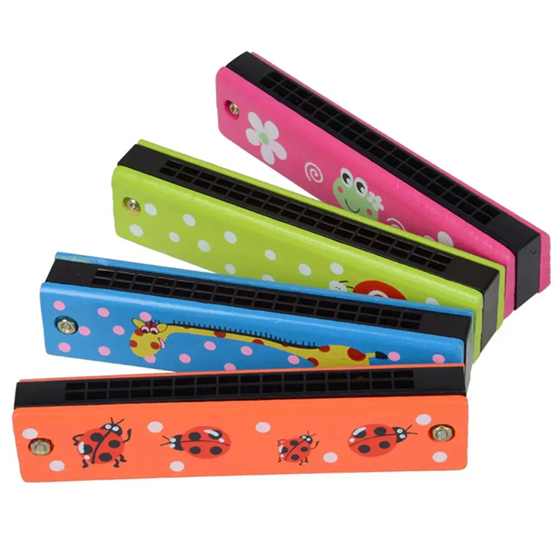Harmonica 16 trous pour enfants couleurs aléatroies disponibles
