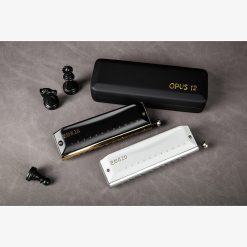 Harmonica chromatique 12 trous deux couleurs