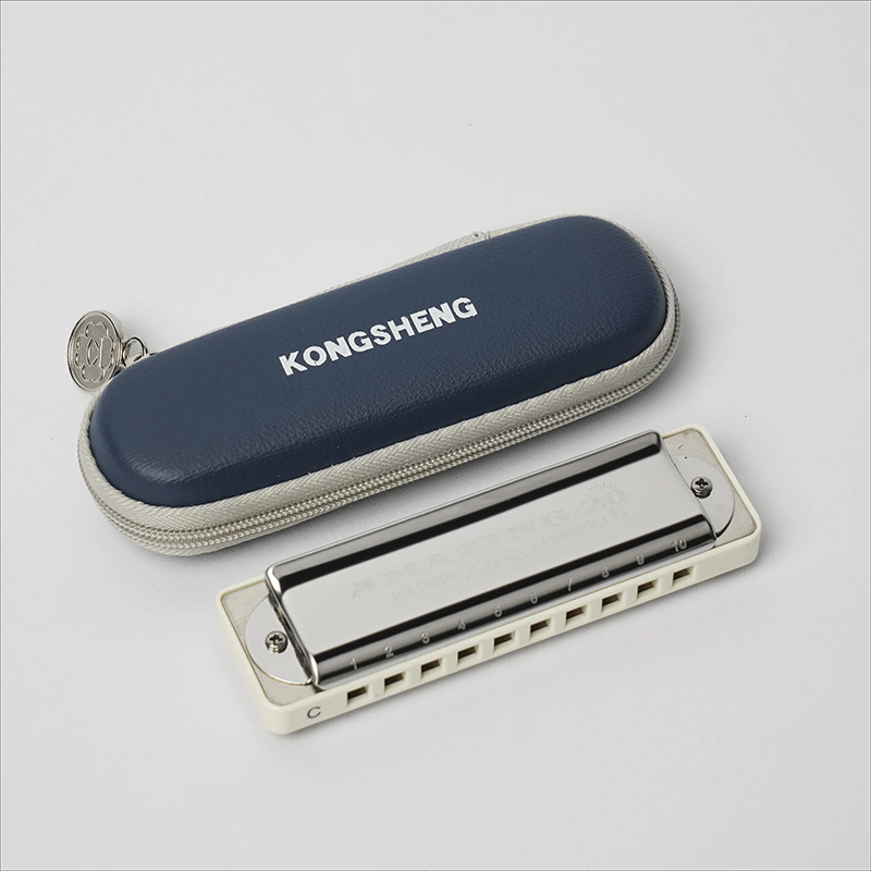 Harmonicas diatoniques accordage à choisir - blanc - clé A