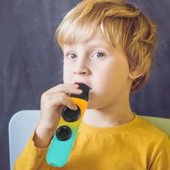 Kazoo arc-en-ciel à deux ouvertures pour enfant