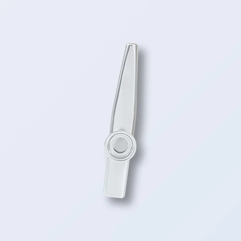 Kazoo en alliage d'aluminium 7 couleurs - couleur argent