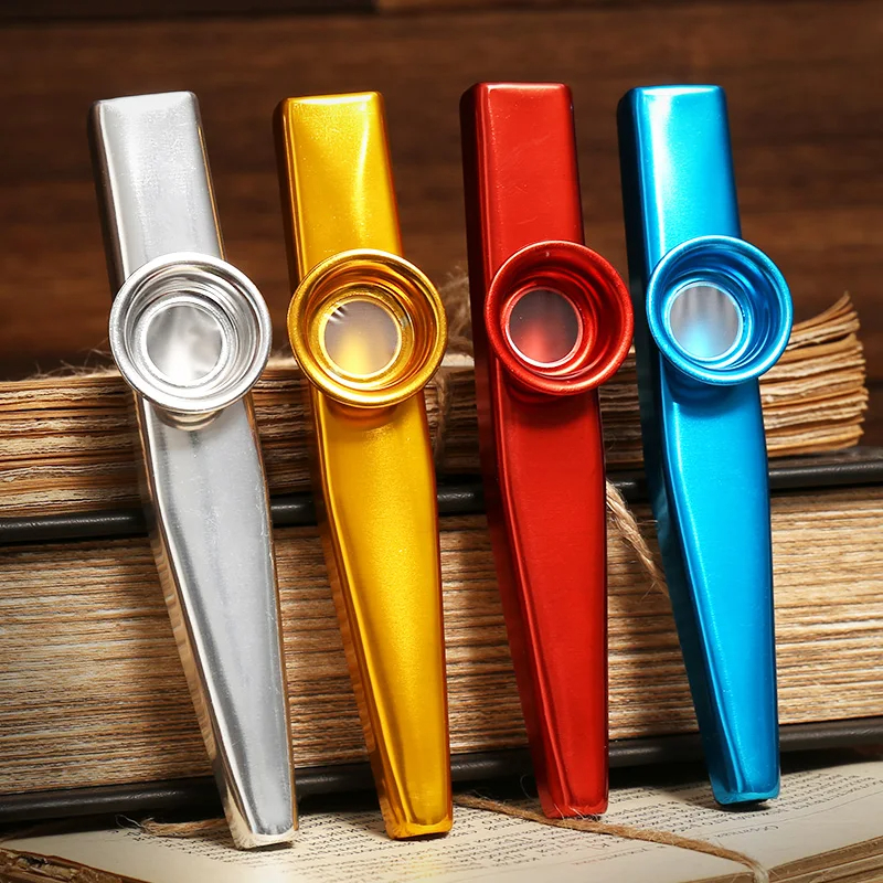 Kazoo en alliage d'aluminium 7 couleurs