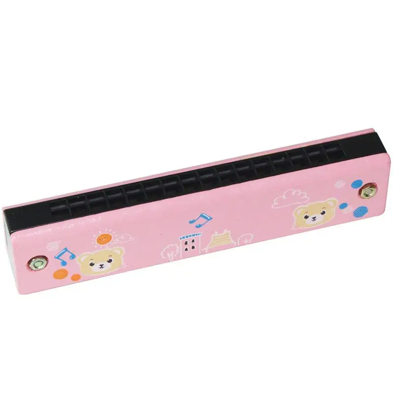 Lots de 10 harmonicas 16 trous pour enfants - modèle 3