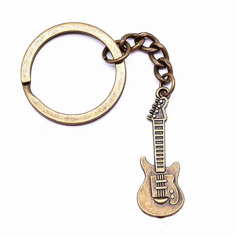 Magnifique Porte-clé guitare pour gros trousseau