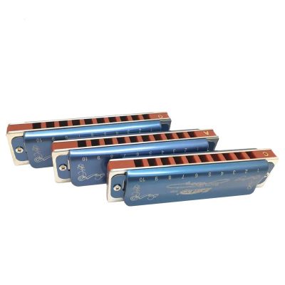Pack 3 harmonicas diatoniques dans 3 accordages différents