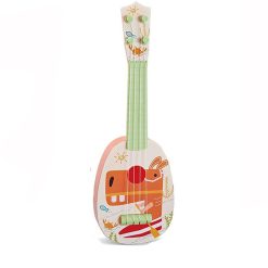 Vue générale Guitare Enfant 'Hippo Malin du Verger' pour les tout-petits !