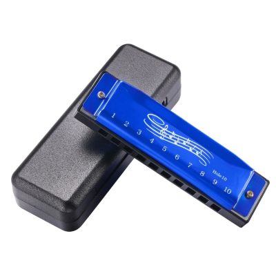 boîte de rangement Harmonica diatonique standard 6 couleurs