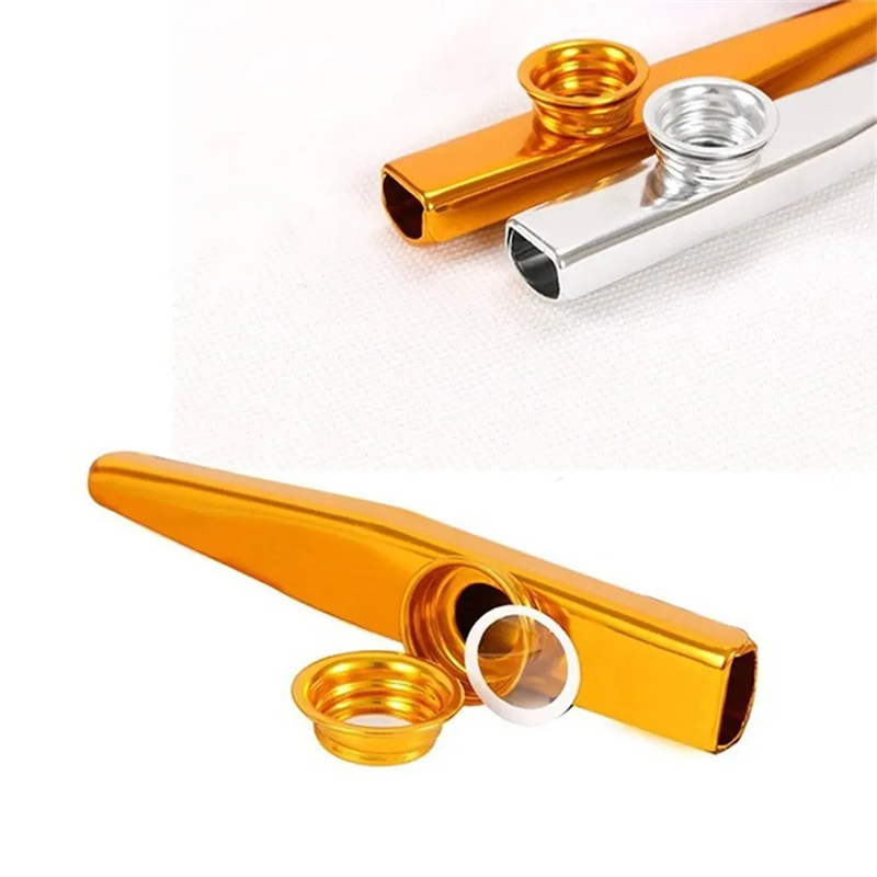 détails Kazoo en métal 6 couleurs
