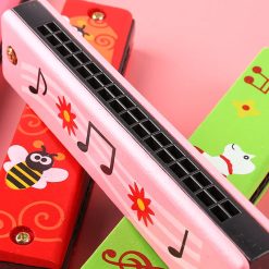 détails Lots de 10 harmonicas 16 trous pour enfants
