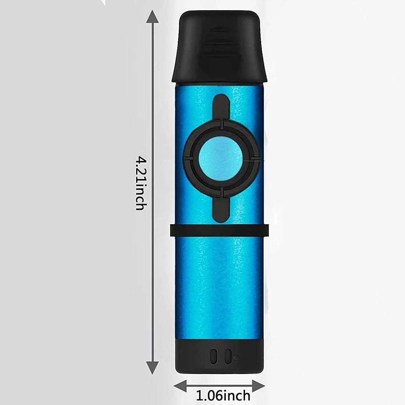dimensions Kazoo électrique en alliage d'aluminium - couleur