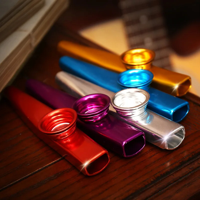 vue complète Kazoo en alliage d'aluminium 7 couleurs