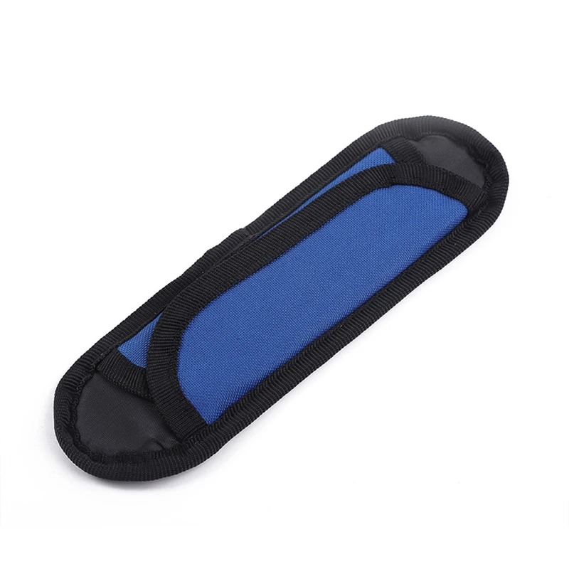 Cuscino per spalla rimovibile antiscivolo per tracolla di chitarra - colore blu scuro