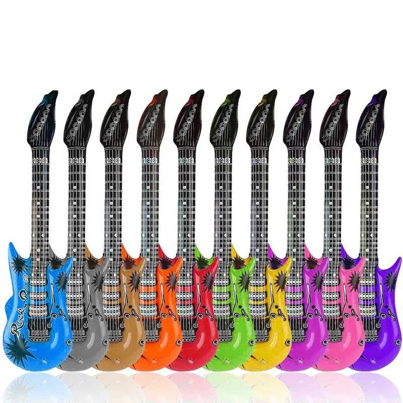 Lots de Guitares Gonflables - Pack 6