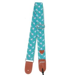 Sangle de guitare imprimé Unicorne