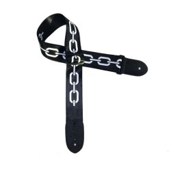 Sangle pour Guitare motifs Châine Metal