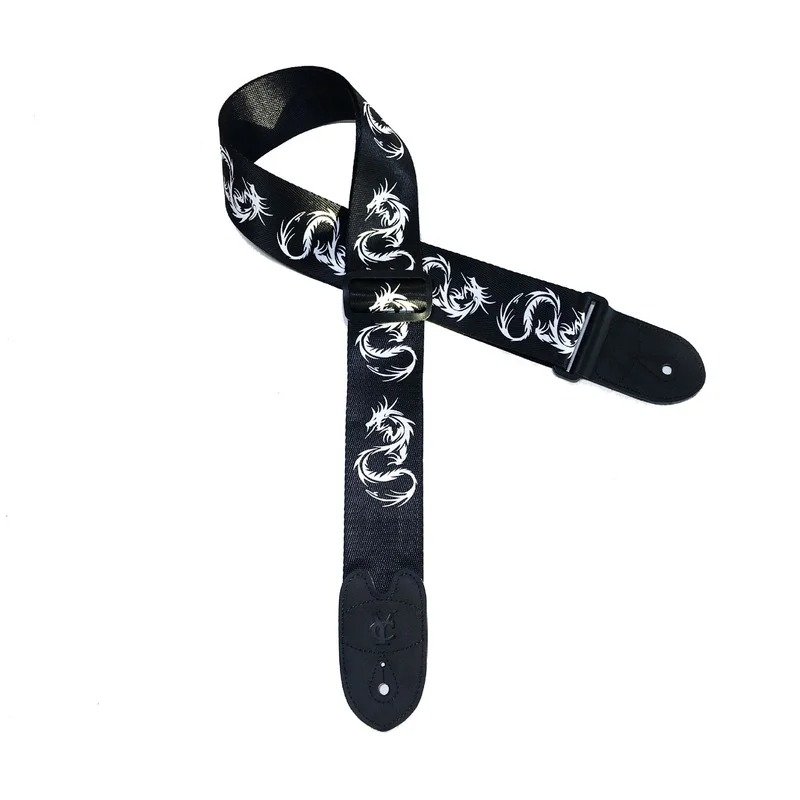Sangle pour Guitare motifs Dragon