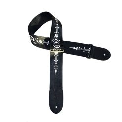 Sangle pour Guitare motifs Gothiques Médiévaux