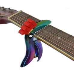 Capodastre en métal en alliage de zinc en forme de Toucan - 2 couleurs au Choix !