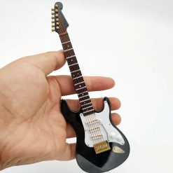 Chitarra elettrica in miniatura in scala 1-6!
