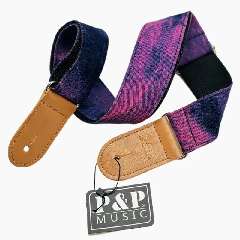 Cinghia per Chitarra Vintage Jean Astral - Modello Viola
