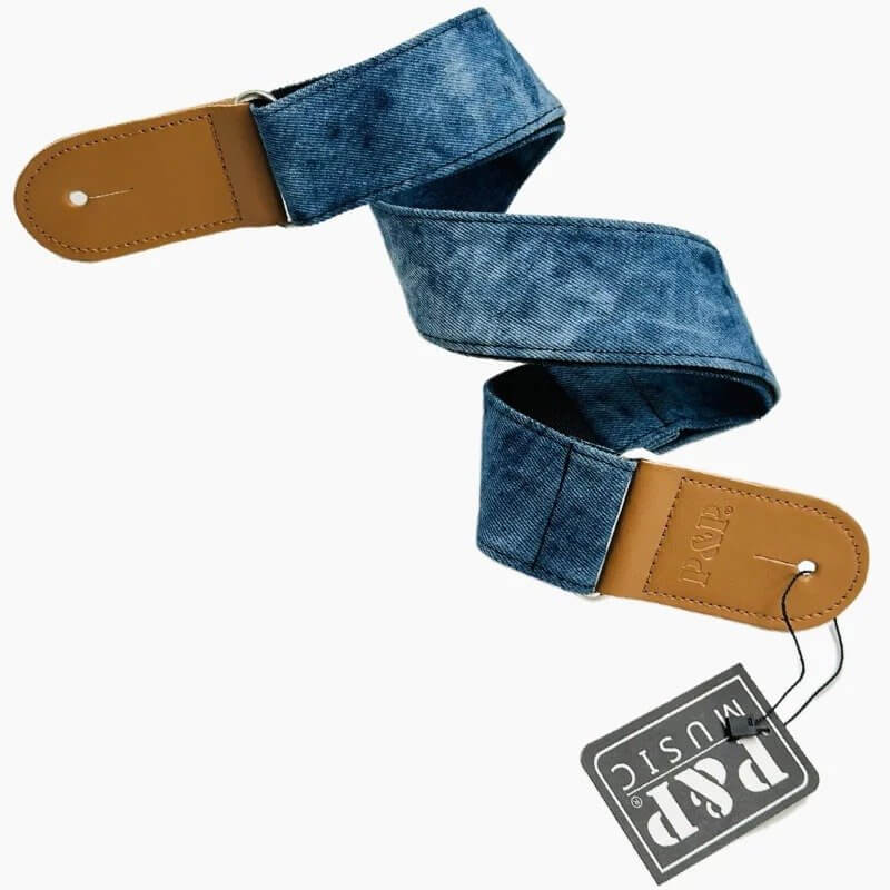 Cinghia per Chitarra Vintage Jean Astral - Modello Blu