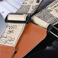 Cinghia per Chitarra Vintage Diario Urbano