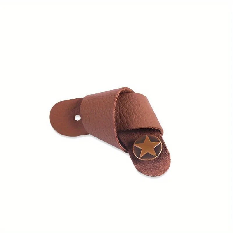 Supporto per cinghia di chitarra - Modello colore marrone