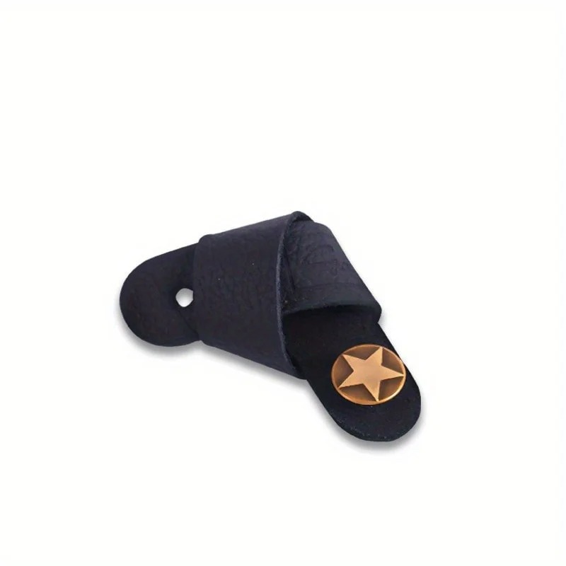 Supporto per cinghia di chitarra - Modello colore nero