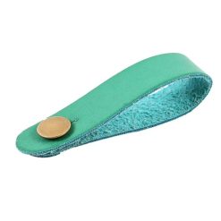 Supporto per cinghia di chitarra - Modello in pelle verde