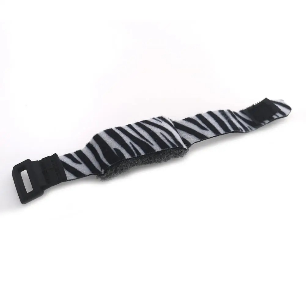 Ammortizzatore silenzioso per corde di chitarra con motivo a zebra