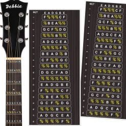 Adesivi per tastiera di chitarra