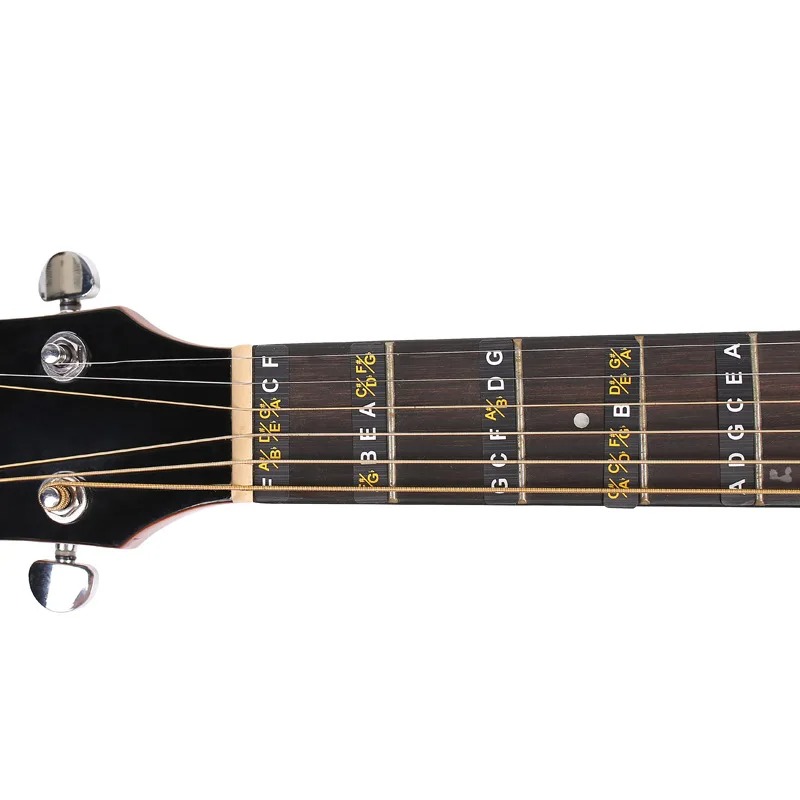 Dettaglio di Adesivo per Tastiera di Chitarra