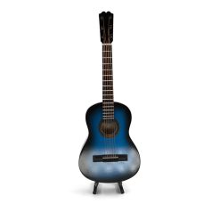 Chitarra Miniatura Chitarra Classica Colore Blu - 6 dimensioni a scelta - colore blu