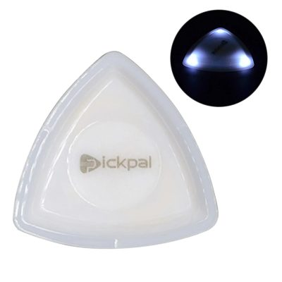 Plettri per chitarra con luce LED ad alta sensibilità di colore bianco