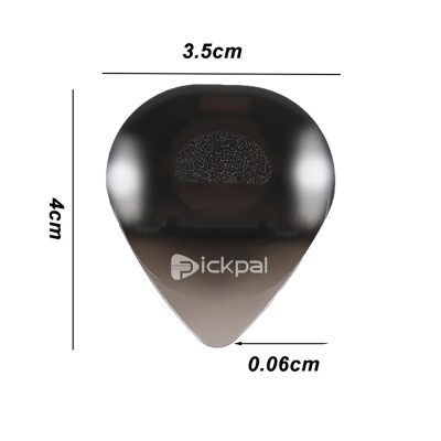 Dimensioni del plettro per chitarra con luce LED ad alta sensibilità - 3 colori a scelta