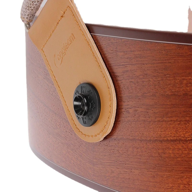 Vista dettagliata dei blocchi di cinghia per ukulele