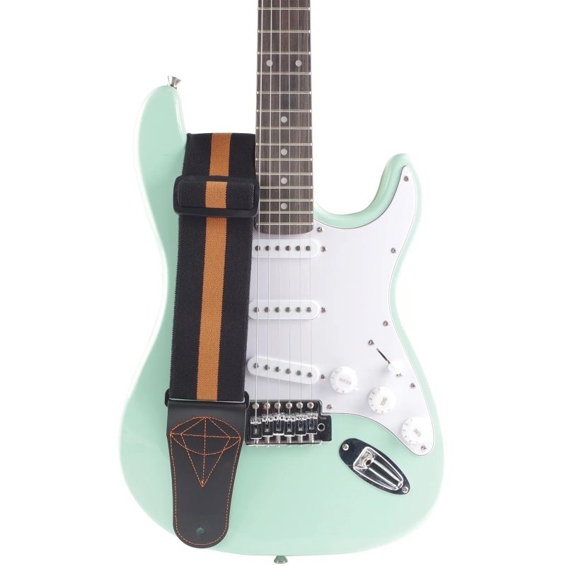 Magnifica Tracolla per Chitarra e Basso 'Stripes Rock' - Classica ed Energica