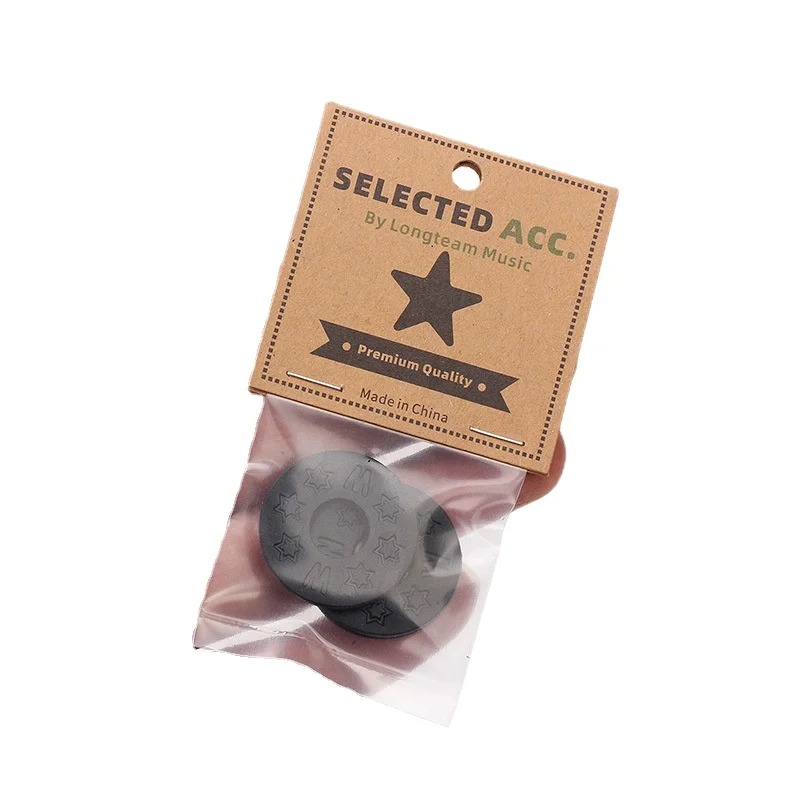 Dettagli Strap Blocks per Ukulele di colore nero