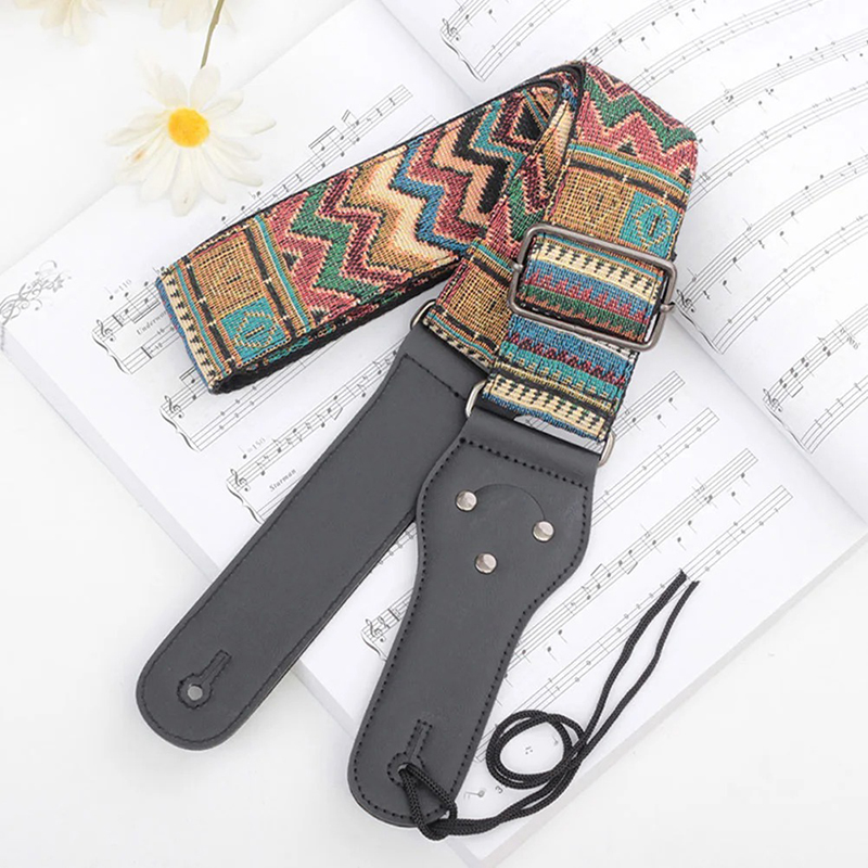 Cinghia per Chitarra Vintage con Vibrazioni Tribali