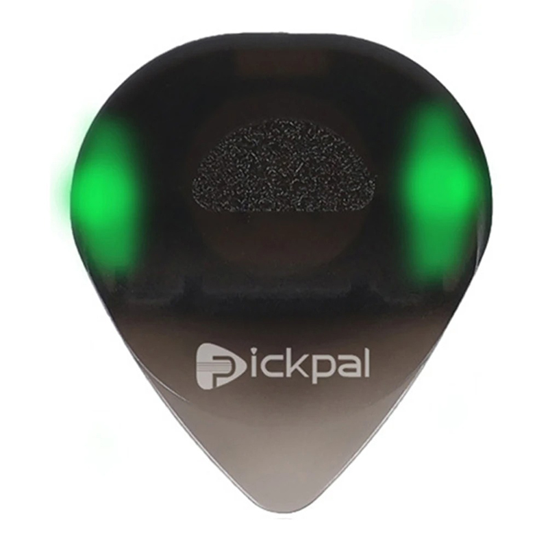 Plettro per chitarra con luce LED ad alta sensibilità di colore verde
