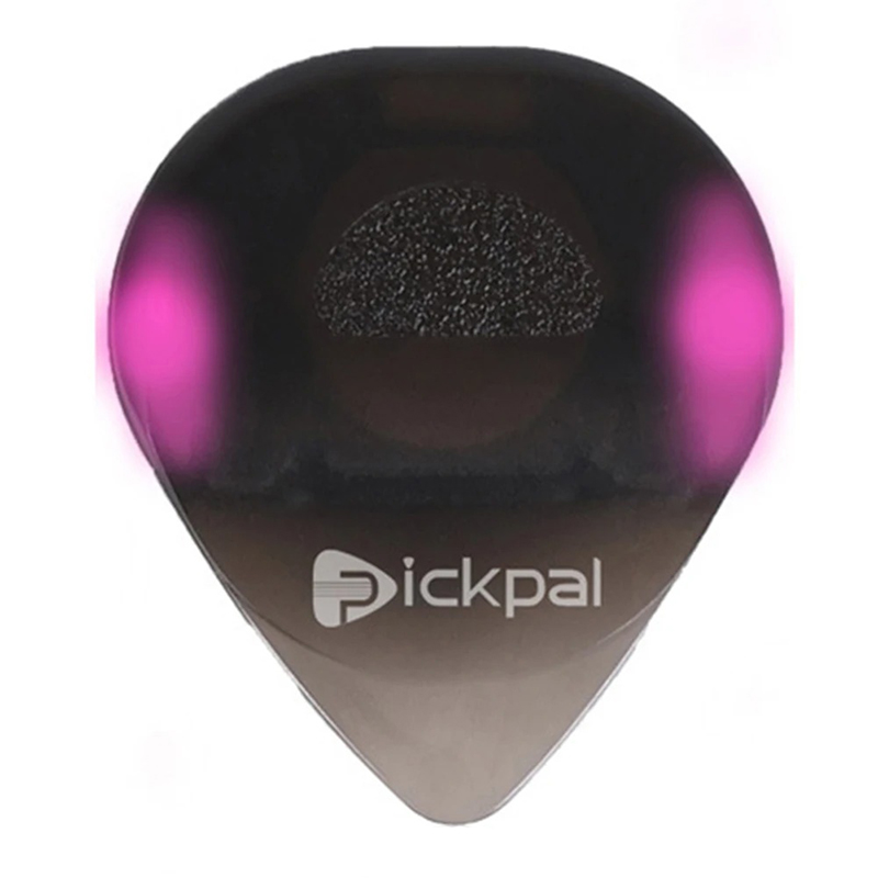 Plettro per chitarra con luce LED ad alta sensibilità di colore viola