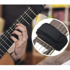 Vista dettagliata Utilizzo Smorzatore silenzioso per corde di chitarra
